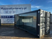 KONTENER WYSTAWOWY EKSPOZYCYJNY Z KONTENERA MORSKIEGO 20 DV ONE WAY