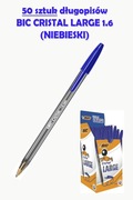 Długopisy Bic Cristal large 1.6-50 sztuk