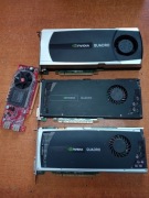 Karty Graficzne Nvidia quadro 5000 i 4000 na części lub do naprawy