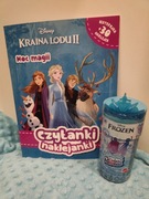 Kraina Lodu Frozen czytanka naklejki  HMB83 Snow color reveal lalka