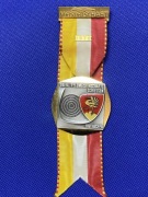 Oryginalny szwajcarski medal strzelecki duży 1978