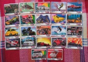 22 Obrazków z gumy Turbo sport z serii 1-70