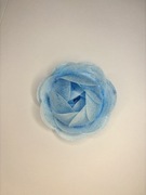 Kwiatek waflowy jadalny na tort - dekoracja waflowa