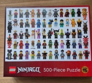 LEGO PUZZLE MINIFIGURES NINJAGO 500 ELEMENTÓW EDYCJA LIMITOWANA 15-LECIE