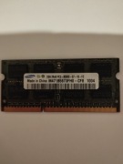 SAMSUNG pamięć RAM do laptopa 2GB 2Rx8 PC3-8500S-07-10-F2