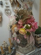 Klatka ozdobna dla ptaków  do aranżacji wnętrz