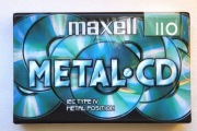 Kaseta Magnetofonowa Metal Maxell 110