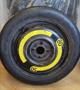 Koło zapasowe 15" dojazdowe dojazdówka, 4x100 VW, SEAT