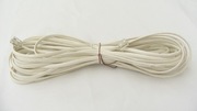 Kabel telefoniczny 4 żyłowy RJ-11 10m używ.