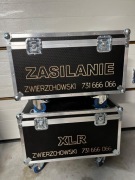 Producent Skrzynia transportowa Flight case 80x40x40 kablarka