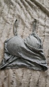 Top szary usztywniany XS/S/M one size okazja tanio