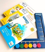 Tabliczka kontrolna Logico primo i 3 zeszyty ćwiczeń 5-7 lat