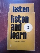 Listen and learn. J.Smólska I i II
