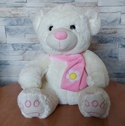 Miś w szaliku, maskotka 35 cm