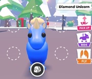 No potion diamond unicorn/Adopt me Roblox