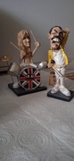 FIGURKI QUEEN FREDDIE MERCURY ROGER TAYLOR COMICAL WARREN STRATFORD VOGLER