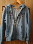 Bluza z kapturem błękitna M