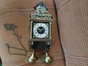 Zegar Ścienny Wiszący Atlas Mechaniczny Odważnikowy Nu Elck Syn Sin