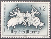 San Marino Mi 765** 1963 r. Rycerstwo