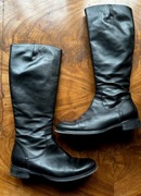 Skórzane kozaki Apia 40