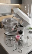 Profesjonalny Mikser Planetarny DOBBOR 2000W – Srebrny Elegancik