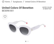 Benetton okulary przeciwsłoneczne BE5098
