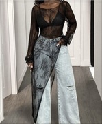 Bluzka koronkowa damska czarna nowa rozmiar M