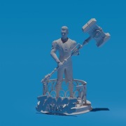 Figurka Jayce Arcane z League of Legends