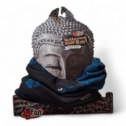 Chusta  4fun-Polartec Reversible-Woolf Trace