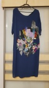 Sukienka granatowa Skórska rozm. 46