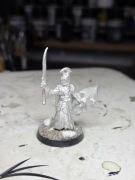 High Elf Banner Captain metal