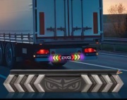 Diabelskie oczy tir bus do naczepy przyczepy