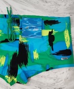 Nowe Kąpielówki Męskie Spodenki Szorty kąpielowe neonowe Atlantic r.M