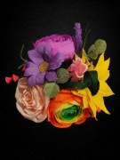 Flowers box, kwiaty, bukiety, prezent