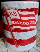 Nowy kubek Ceramiczny Cracovia prezent dla kibica 