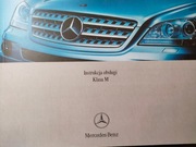 Mercedes ML W164 Instrukcja Obsługi 3 książki 