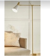 Nowa stylowa Lampa stojąca od Westwing, złota regulowana