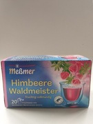 Herbata Messmer, owocowa o smaku malinowym  z Niemiec