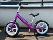 Rowerek biegowy Cruzee 12 fioletowy purple białe koła