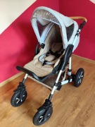 Sprzedam wózek 3 w 1 i łóżeczko dostawne do łużka 