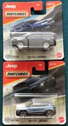 Matchbox 2025 2022 JEEP WAGONEER 2023 JEEP AVENGER 1:64