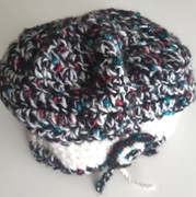 Czapka Beret Hand Made ok. 58 cm