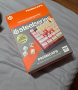 STEELSERIES PrismCaps US białe (120 szt). Idealny stan. Gwarancja.