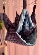 Hamak dla szczura/ chomika podwójny 25x25 miękkie legowisko do klatki Minky