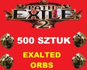 PATH OF EXILE 2 - 500 EXALTED ORB ORBS ORBY l NOWA LIGA EARLY ACCESS 