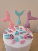 Zestaw morski z masy cukrowej