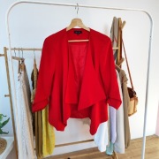 Marynarka żakiet 42 xl 14 New Look blezer narzutka elegancka czerwona