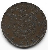 Rumunia 2 bani 1900