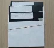 Dyskietki 5,25" 3 sztuki (być może kopia Chi Writer)