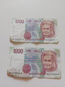 WŁOCHY 1000 Lirów 1990